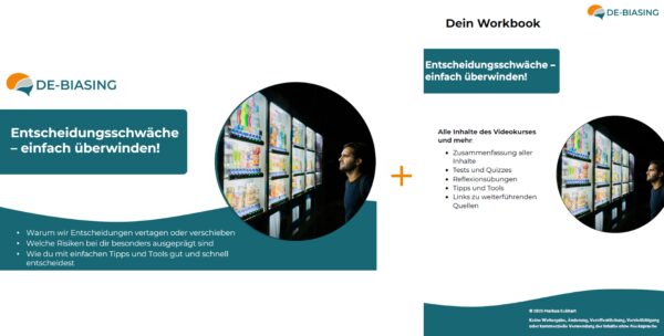 titelbild kurs und workbook entscheidungsschwäche einfach überwinden