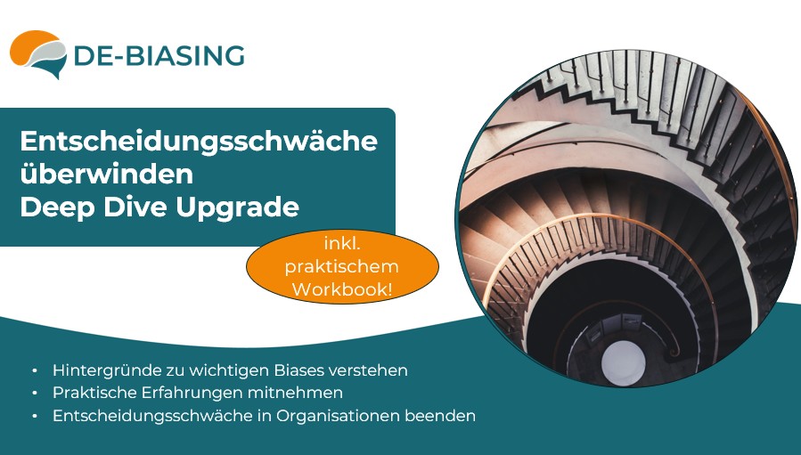 Kursbild Entscheidungsschwäche überwinden - Deep Dive Upgrade