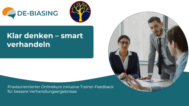 Klar denken – smart verhandeln
